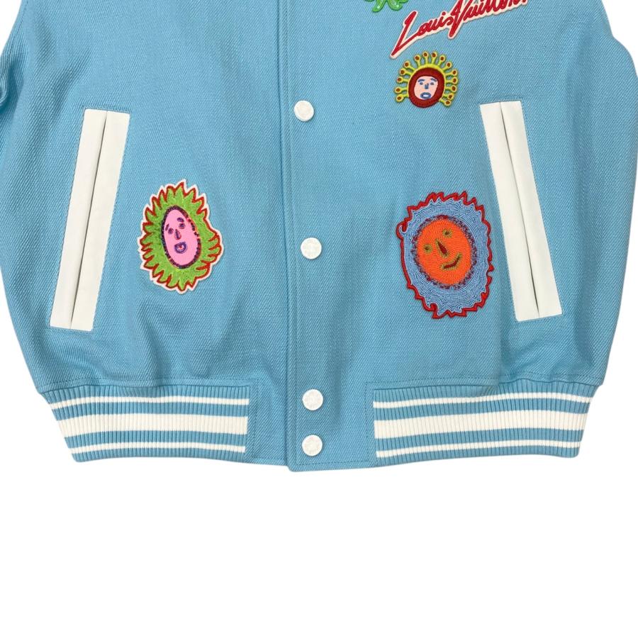 ルイヴィトン×草間彌生 ジャケット パッチワークバーシティブルゾン  