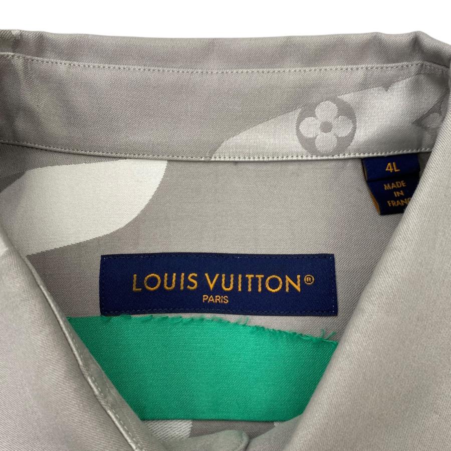 LOUIS VUITTON ルイヴィトン シャツ プリンテッドコットンフィル