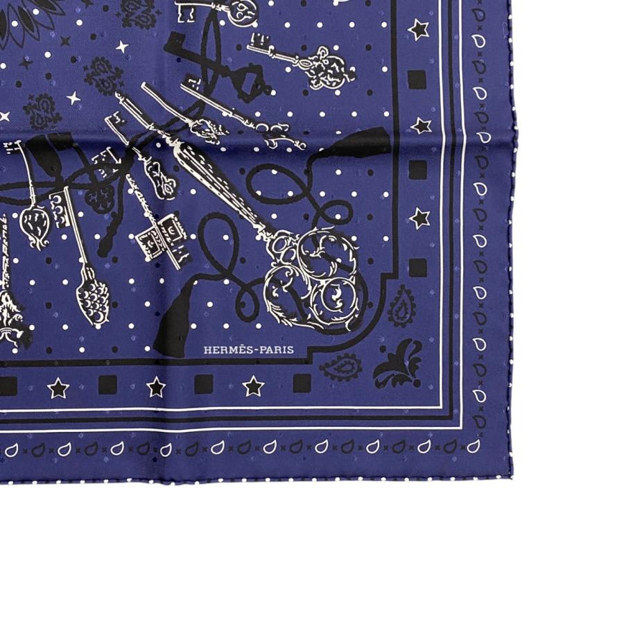 HERMES（エルメス） シルクバンダナ カレ55 レ・クレ H043984S 07