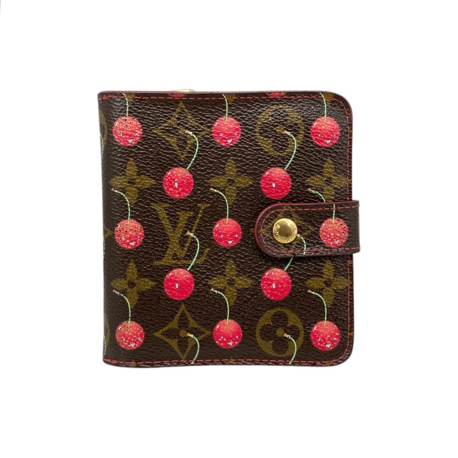 LOUIS VUITTON ルイヴィトン 2つ折り財布 コンパクトジップ M95005