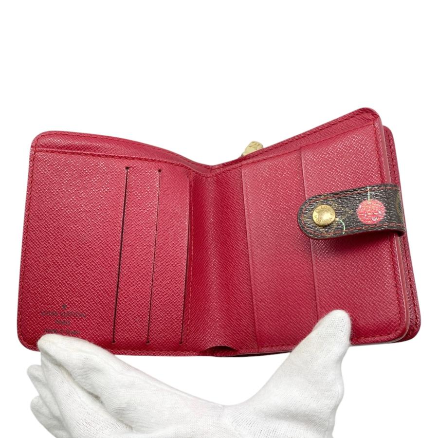 LOUIS VUITTON ルイヴィトン 2つ折り財布 コンパクトジップ