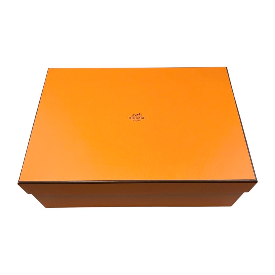 エルメス バレエシューズ ジェーン H242047Z 1W350 36サイズ アピバックル シェーヴル マロン・アルザン ブラウン HERMESの画像