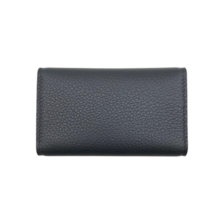 FENDI（フェンディ） 6連キーケース ロゴ 7AP011 ALA8 F1Z35 ブラック