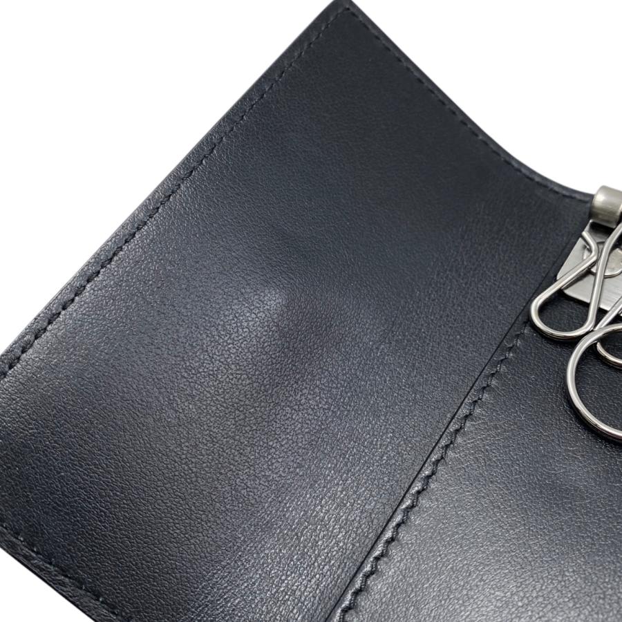 FENDI（フェンディ） 6連キーケース ロゴ 7AP011 ALA8 F1Z35 ブラック