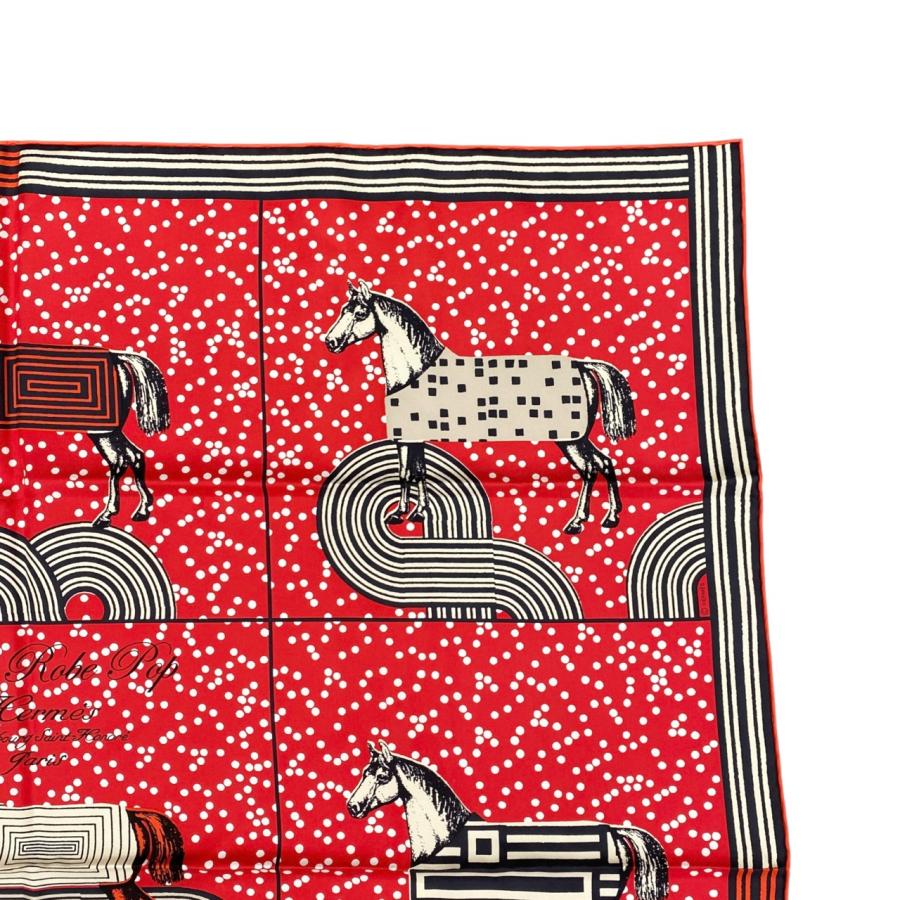 HERMES（エルメス） シルクスカーフ カレ90 ガルド・ローブ・ポップ