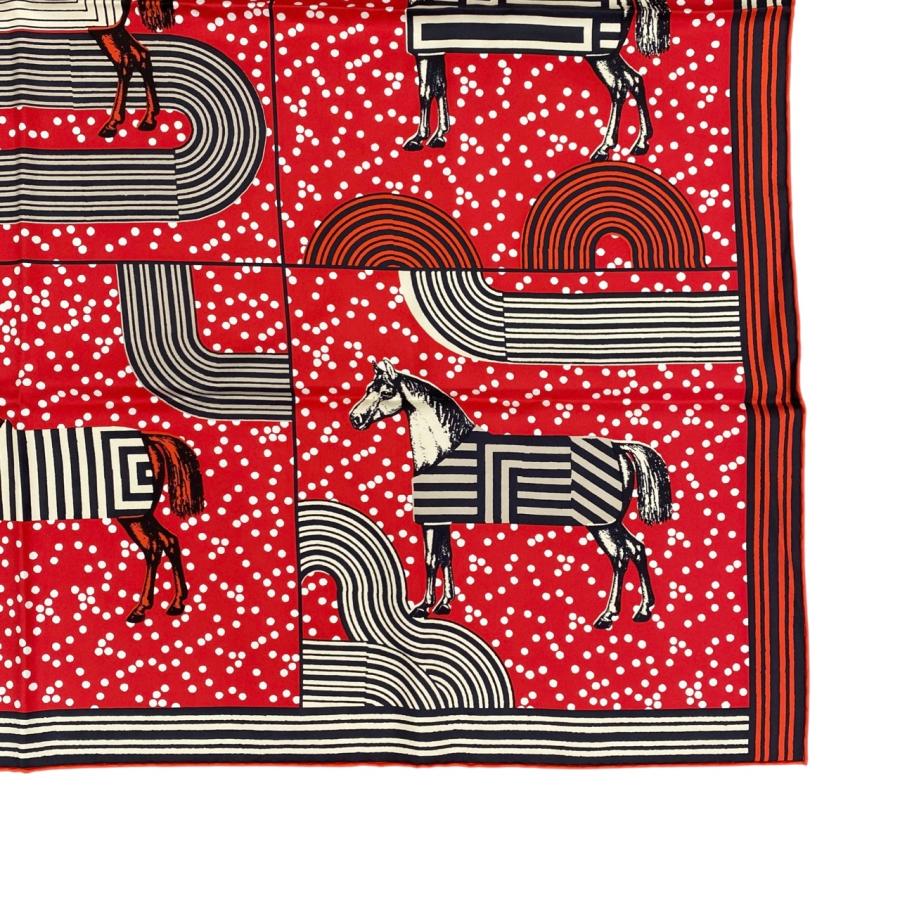 HERMES（エルメス） シルクスカーフ カレ90 ガルド・ローブ・ポップ