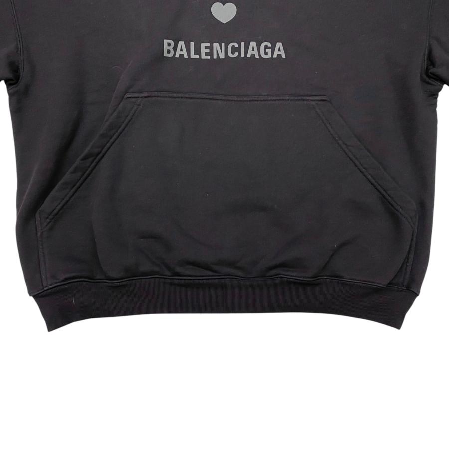 BALENCIAGA l logo パーカー 739024 バレンシアガ BALENCIAGA（バレンシアガ） パーカー ハートロゴ 739024 Lサイズ