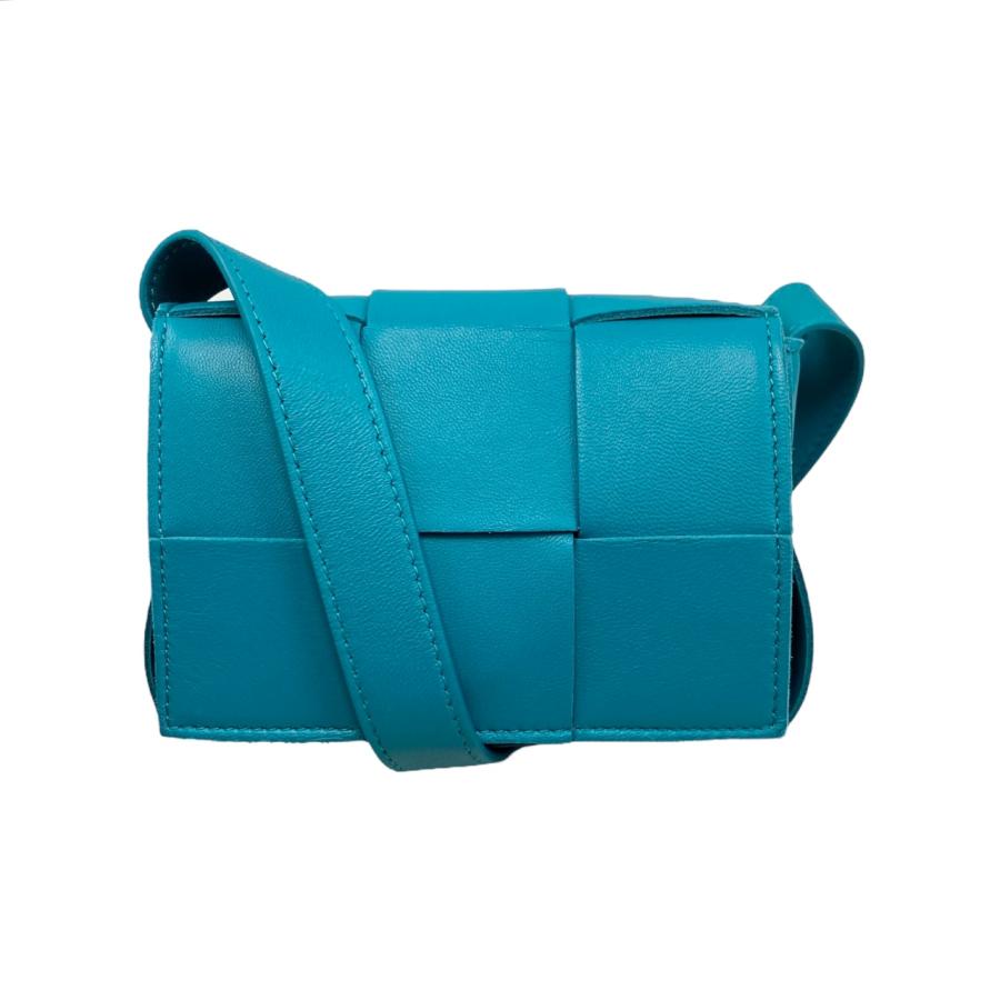✨未使用展示品✨　bottega veneta 財布　マキシイントレ　カセット ミディアム カセット マキシイントレチャート 二つ折り財布 レザー