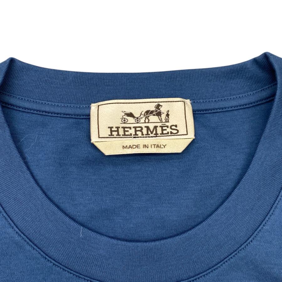 HERMES エルメス　Tシャツ ディテール サドルステッチ HERMES（エルメス） 半袖Tシャツ ディテール サドルステッチ