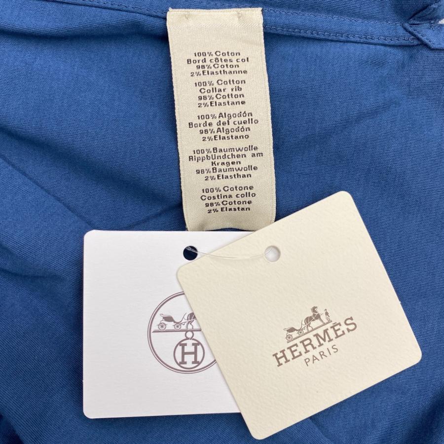 HERMES エルメス 半袖Tシャツ ディテール サドルステッチ