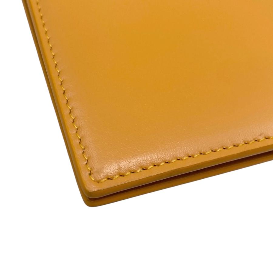 SAINT LAURENT サンローラン ショルダーバッグ チェーン ロゴ オレンジ
