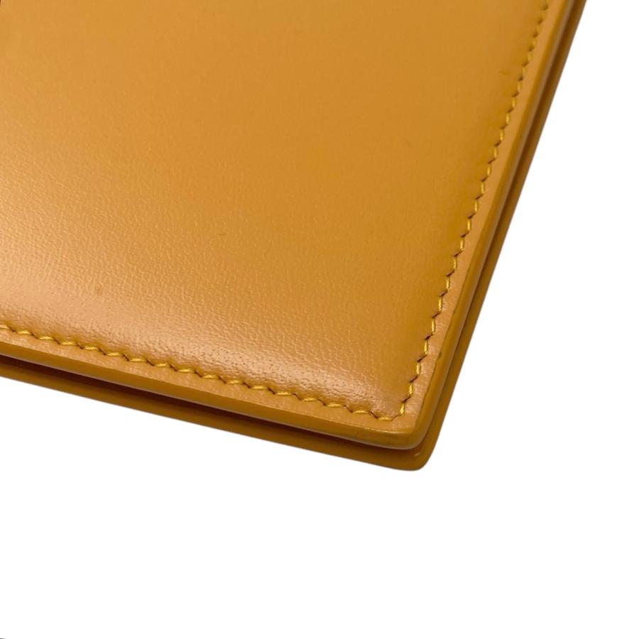 SAINT LAURENT サンローラン ショルダーバッグ チェーン ロゴ オレンジ