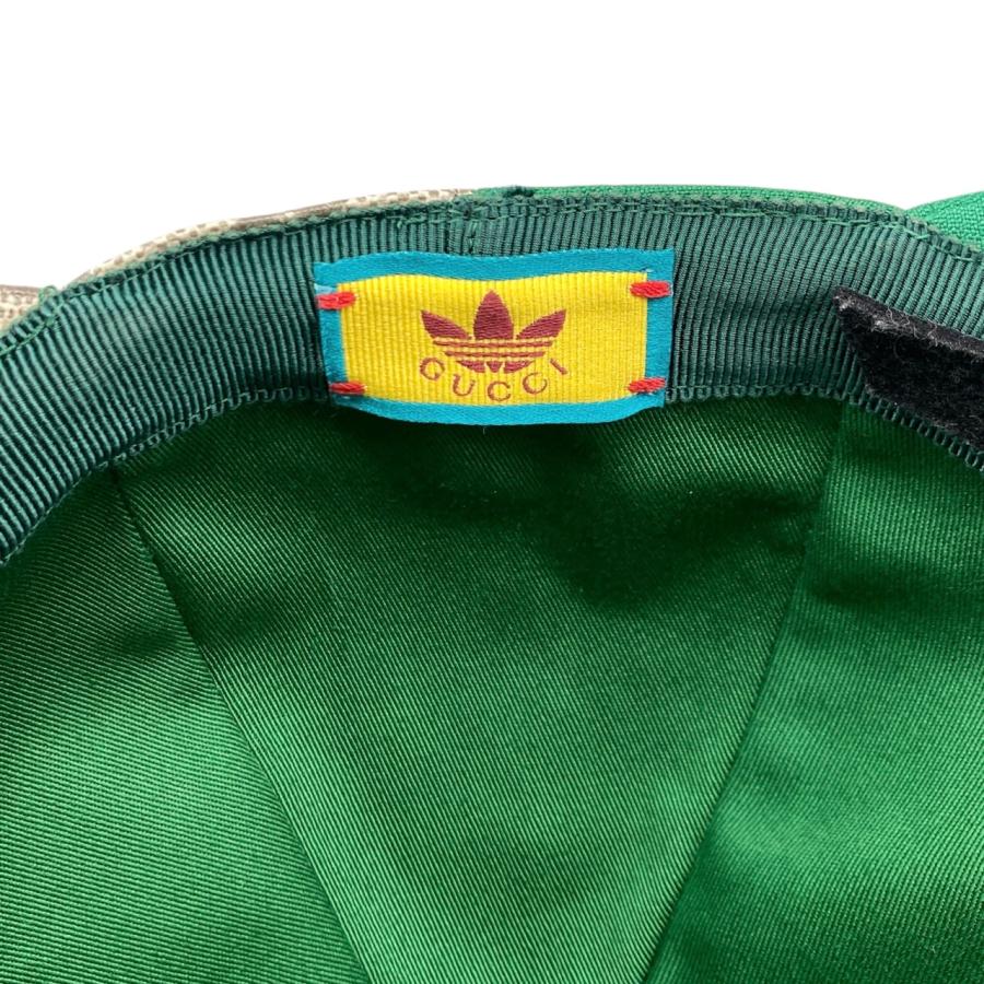 GUCCI グッチ×アディダスコラボ 帽子 ダブルバイザーキャップ 719406