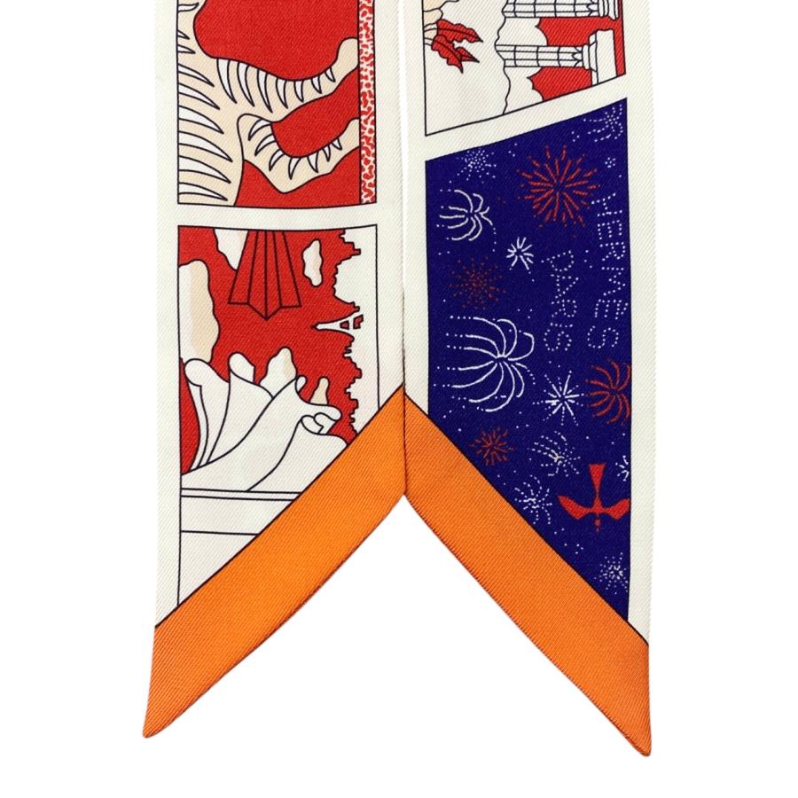 HERMES（エルメス） シルクスカーフ ツイリー ファクトリースーツ
