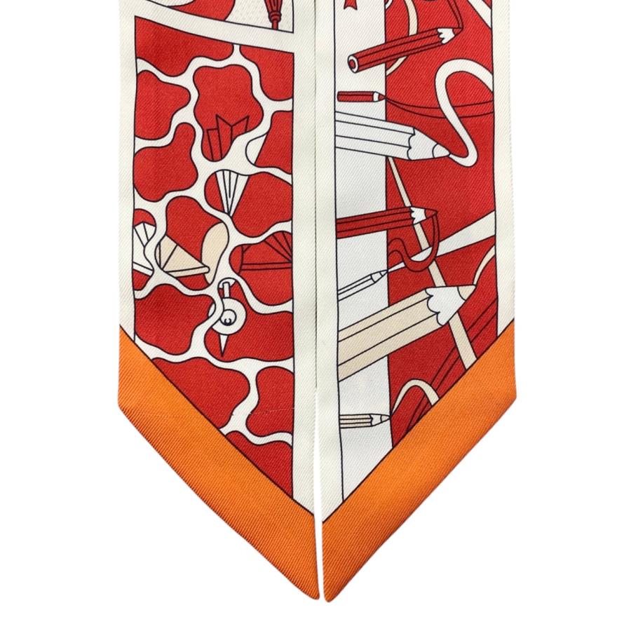 HERMES（エルメス） シルクスカーフ ツイリー ファクトリースーツ