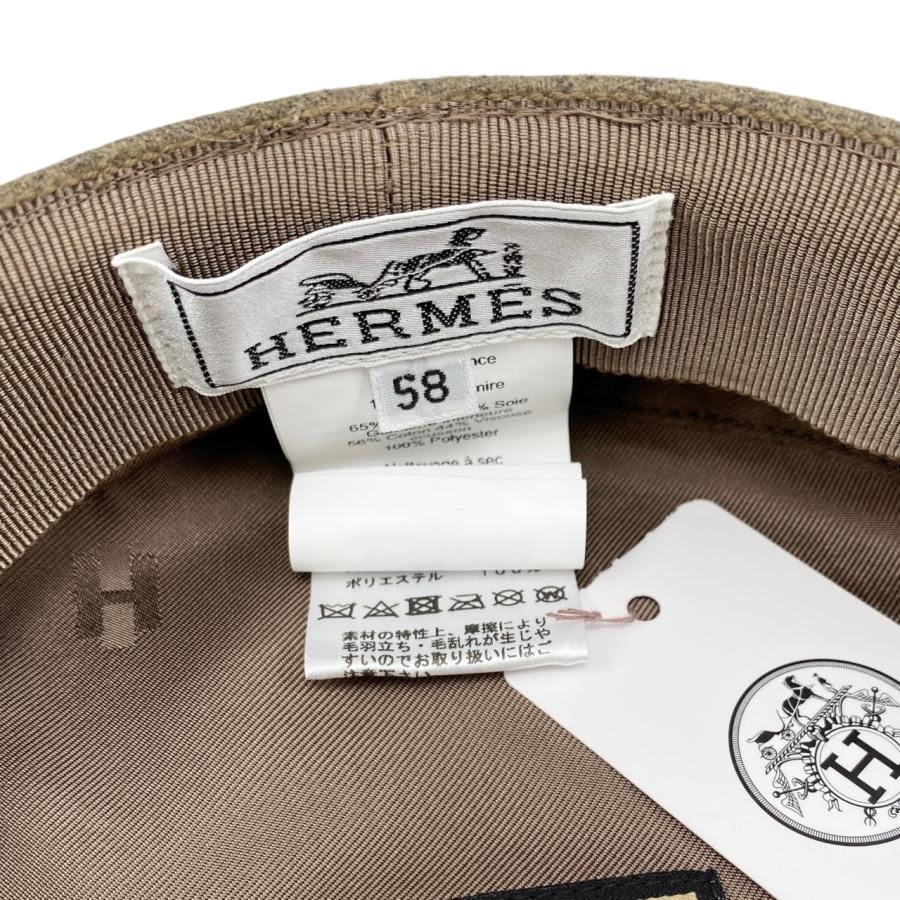 HERMES（エルメス） 帽子 キャスケット ドーヴィル キャップ H222022N