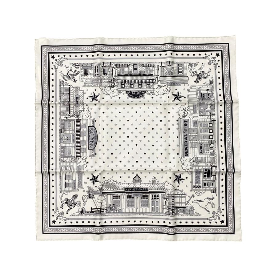 HERMES（エルメス） シルクバンダナ カレ55 パリ・ステーション