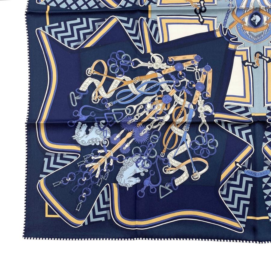 HERMES/エルメス カレ70 かわいいお馬 シルク スカーフ g_092 HERMES/エルメス カレ70 かわいいお馬 シルク スカーフ g_092