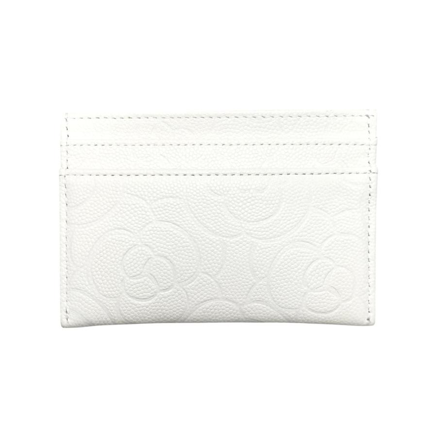 CHANEL（シャネル） カードケース カメリア ココマーク キャビアスキン 