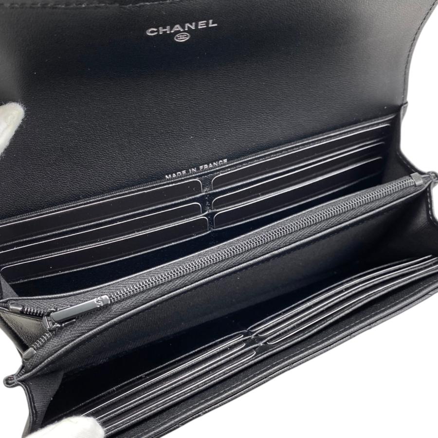 CHANEL（シャネル） 2つ折り長財布 クラシック ロング フラップ