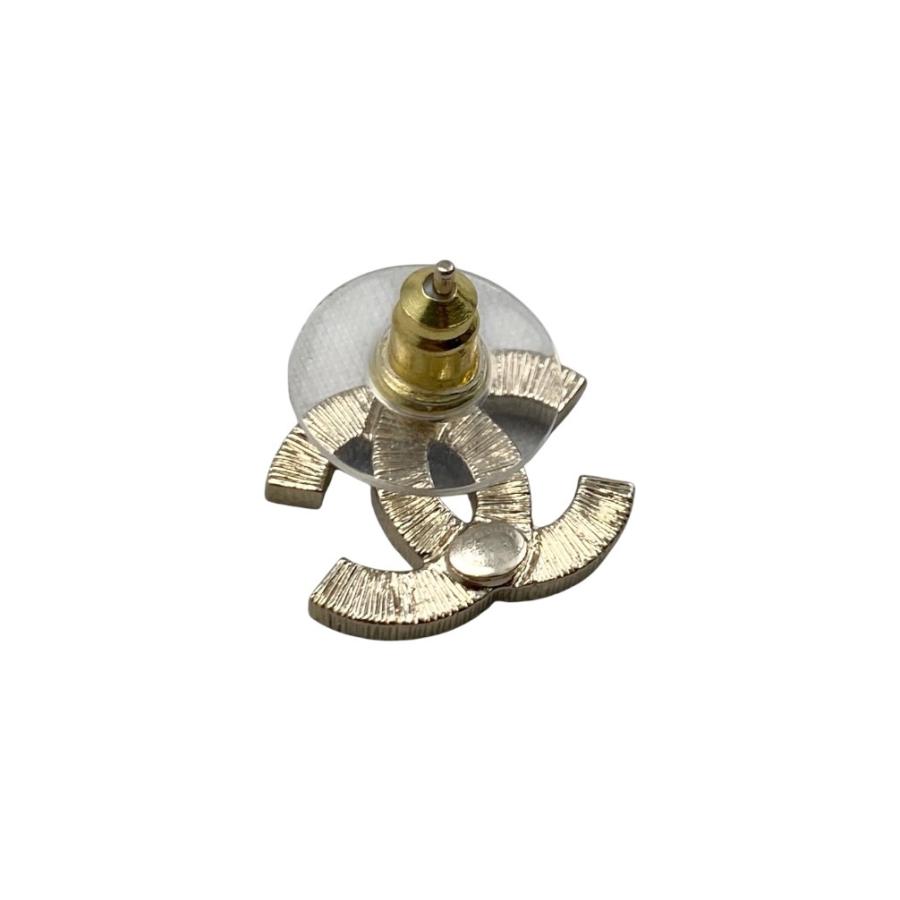 CHANEL シャネル ピアス ココマーク ラインストーン ゴールド CHANEL シャネル ピアス ココマーク ラインストーン ゴールド