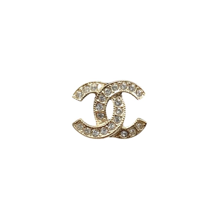 CHANEL（シャネル） ピアス ココマーク ABE100 F24V ラインストーン