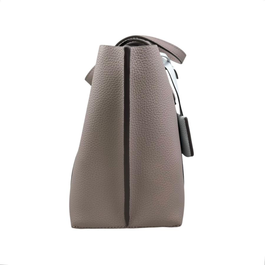 【極美品】トリーバーチ ペリー ハンドバッグ レザー 手提げ グレー チャーム TORY BURCH トリーバーチ ハンドバッグ PERRY SMALL ペリー
