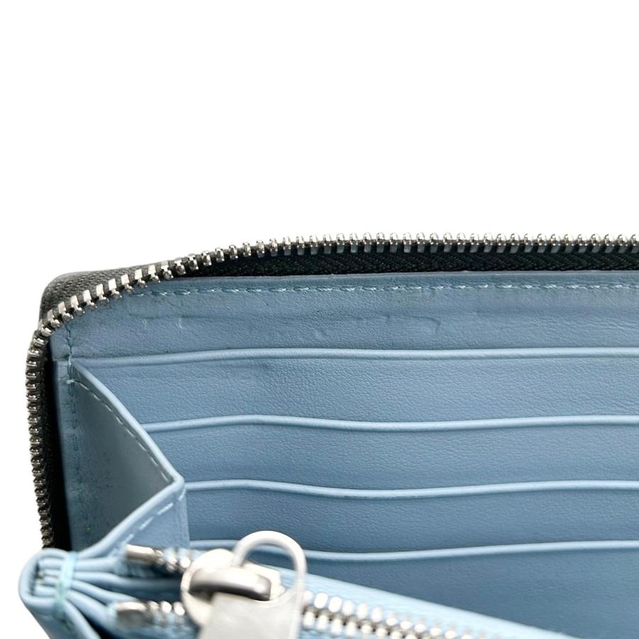 ★RFID付★BOTTEGA VENETA ラウンドジップ 長財布 カセット 白 ☆RFID付☆BOTTEGA VENETA ラウンドジップ 長財布 カセット 白