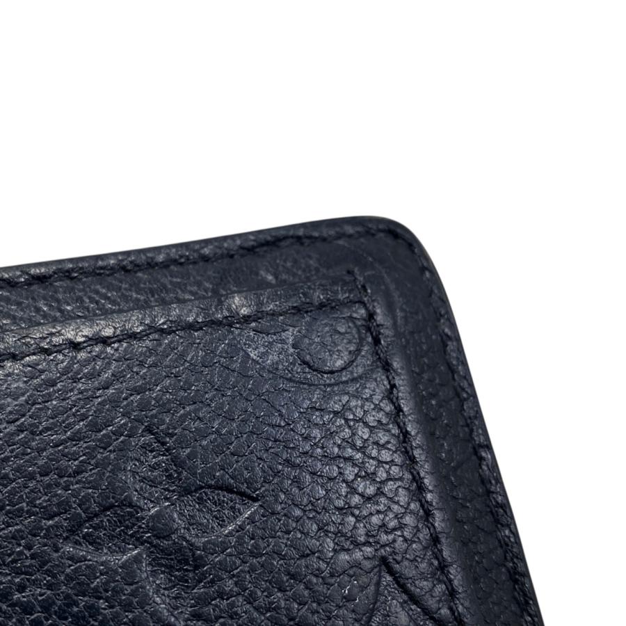 Louis Vuitton M80151ブラック 二つ折り財布 ルイ ヴィトン Louis Vuitton 二つ折り財布 ポルトフォイユ