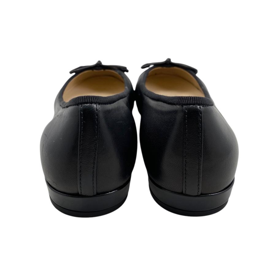 PRADA プラダ フラットシューズ パンプス ポインテッドトゥ 黒 23.5㎝ PRADA - 未使用 プラダ PRADA パンプス フラットパンプス