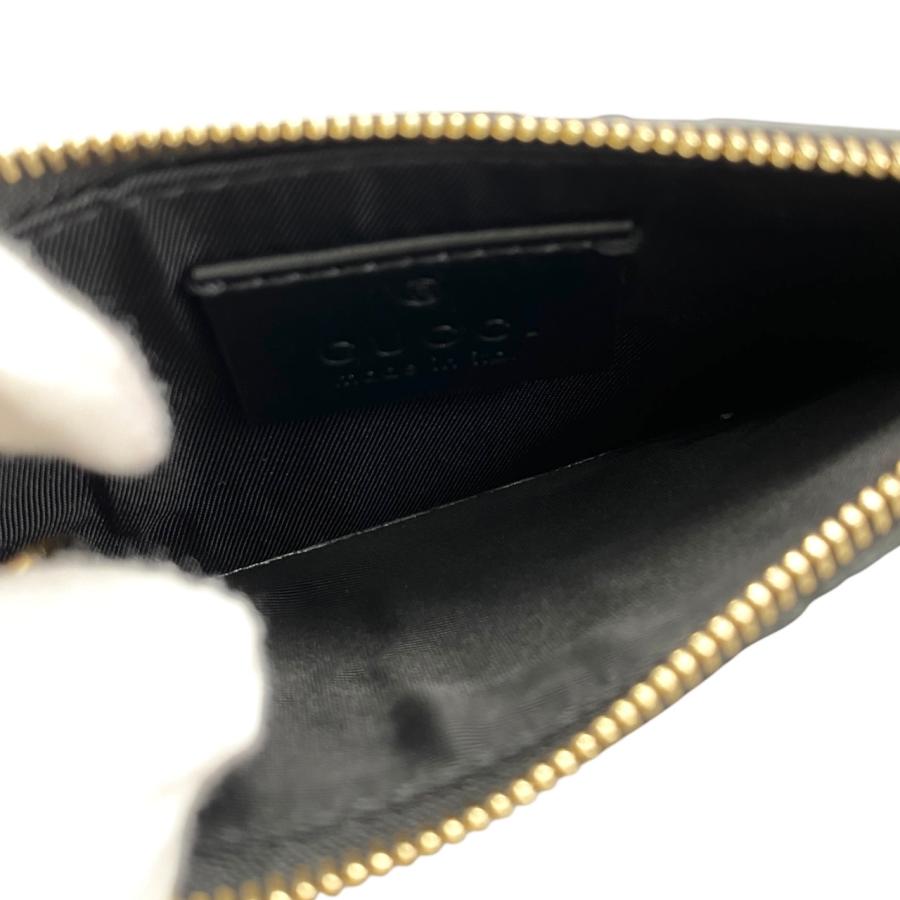 GUCCI（グッチ） コインケース キーリング付き 447964 シマレザー