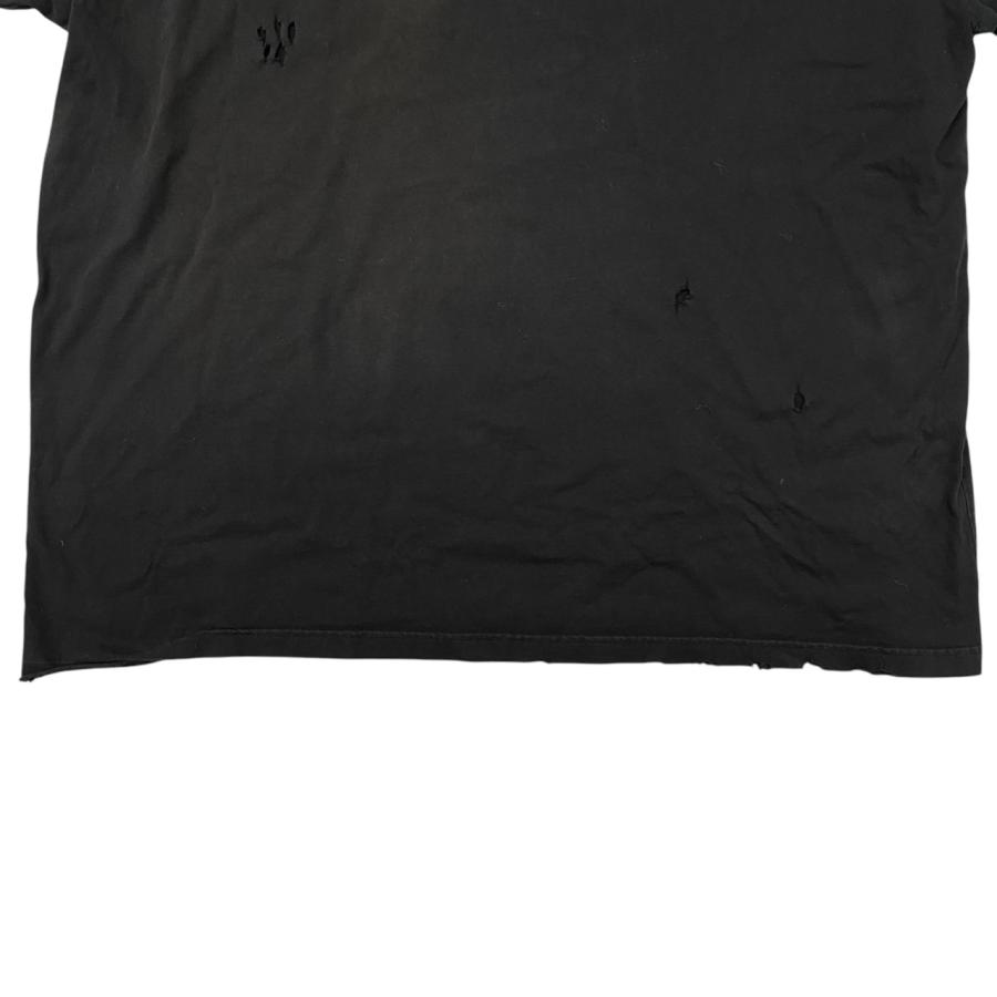 BALENCIAGA（バレンシアガ） 長袖ロングTシャツ ダメージ ロゴ 681046