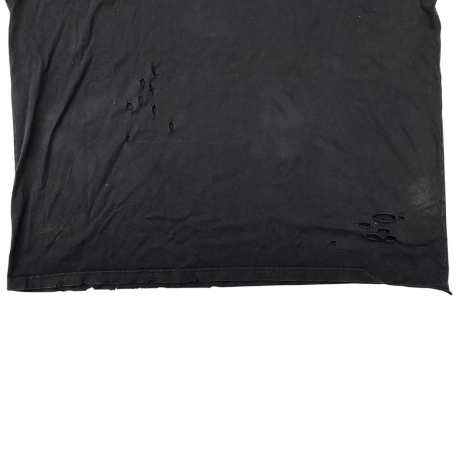 BALENCIAGA（バレンシアガ） 長袖ロングTシャツ ダメージ ロゴ 681046