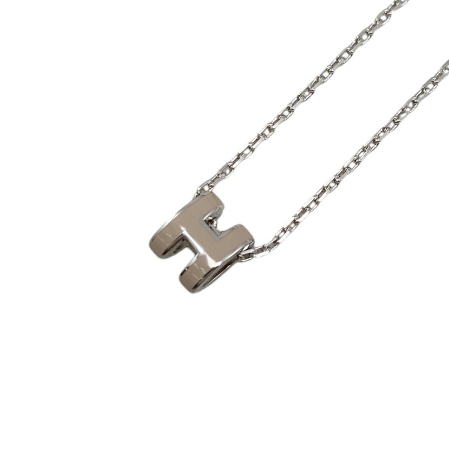 ミニポップH アッシュ　ネックレス　新品未使用 HERMES ネックレス ポップアッシュ ミニ Pop H MINI (HERMES