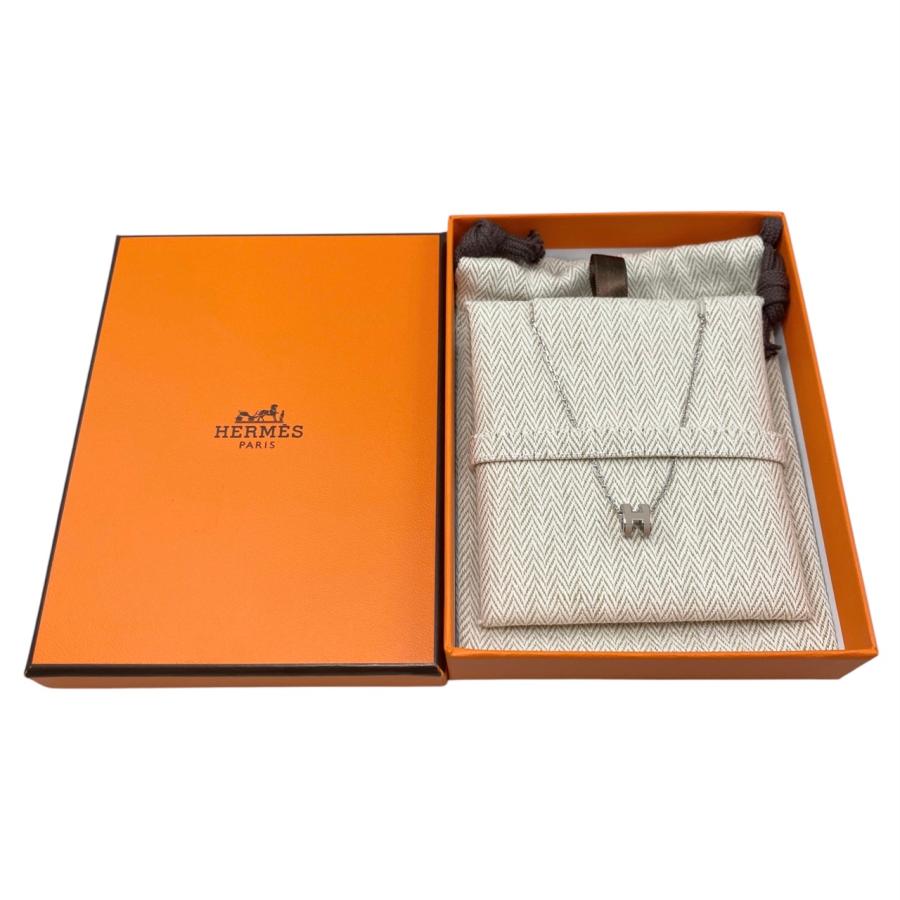 HERMES エルメス ネックレス ミニポップH アッシュ H147992FP55