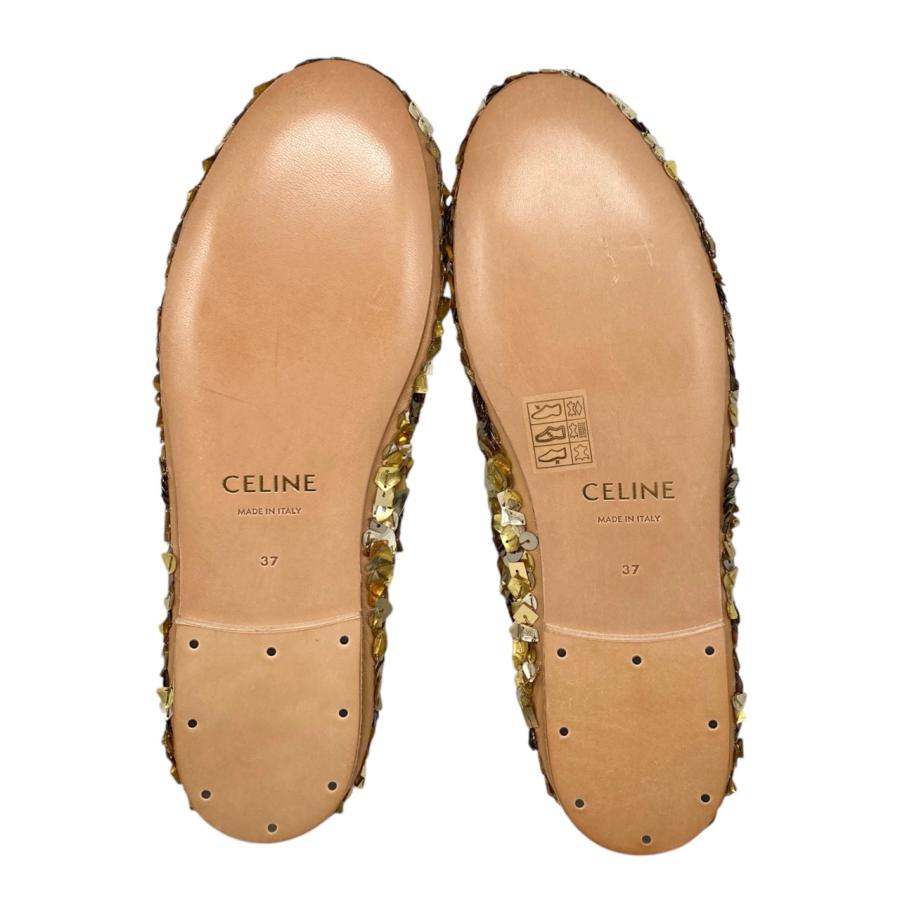 CELINE（セリーヌ） パンプス エディ・スリマン スパンコール