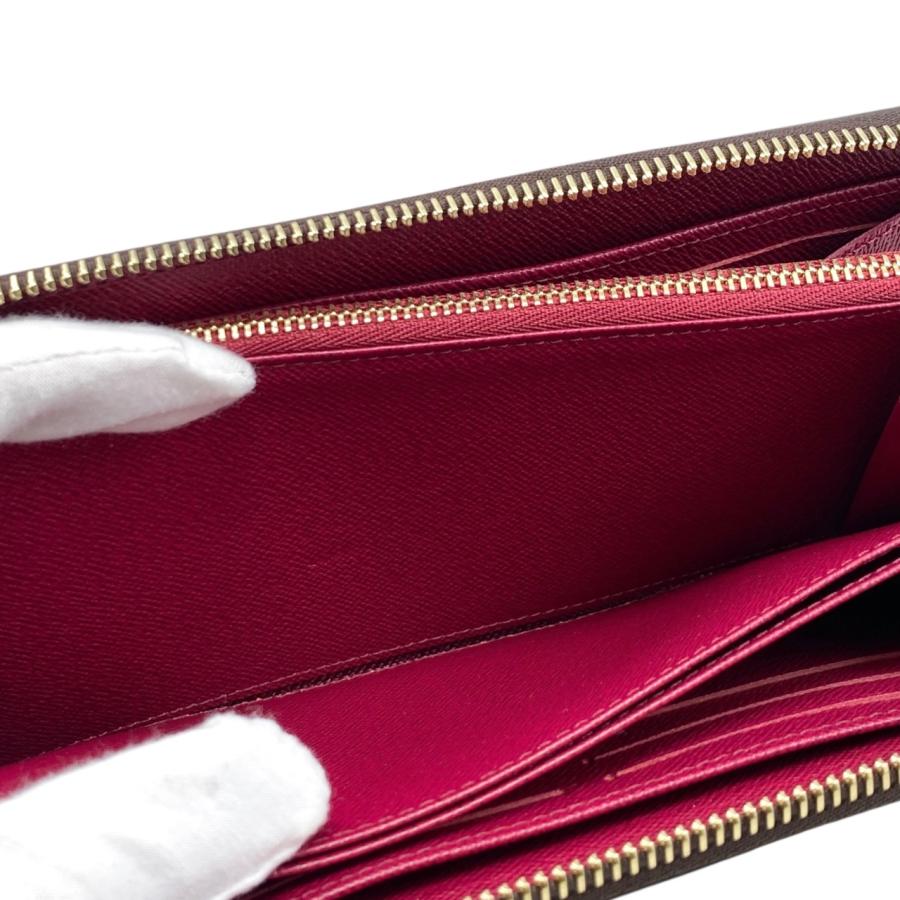 LOUIS VUITTON モノグラム 長財布(内側ピンク) LV × TM ジッピーウォレット モノグラムチェリーブロッサム ラウンド