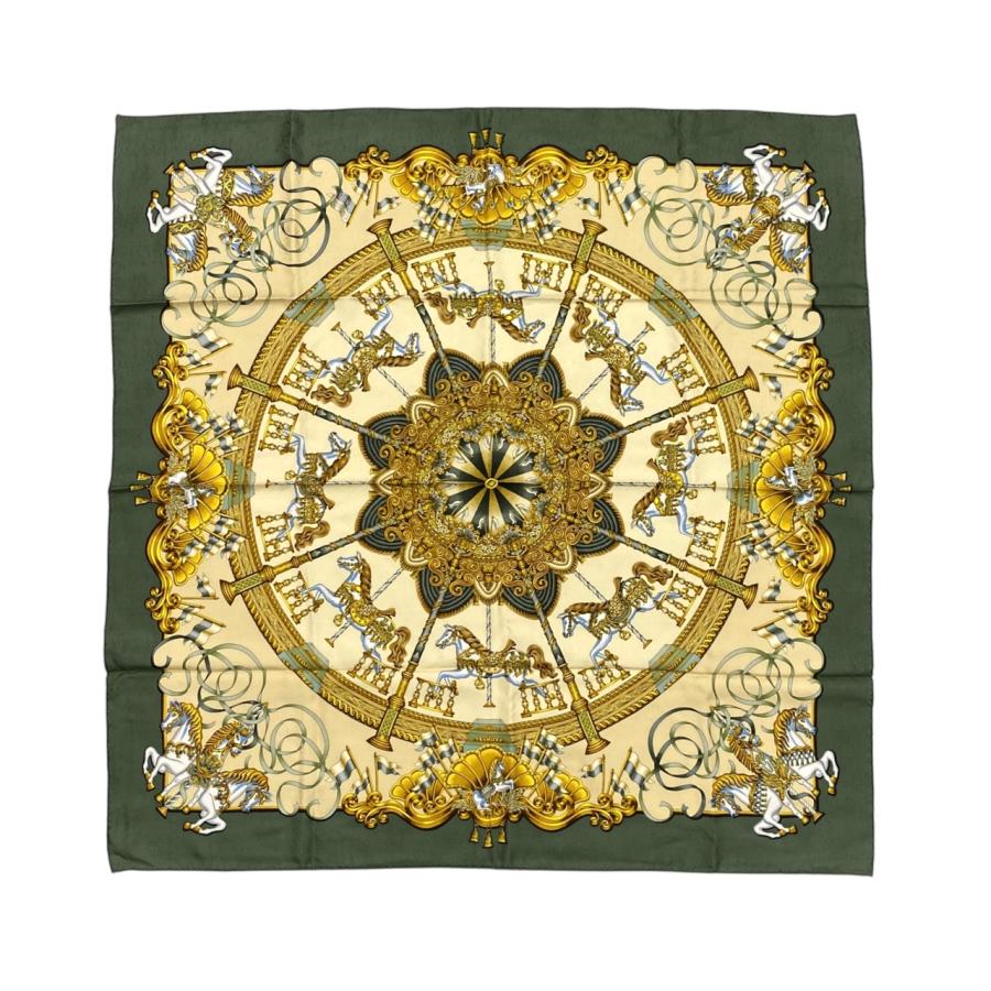 HERMES（エルメス） シルクスカーフ カレ90 ルナパーク