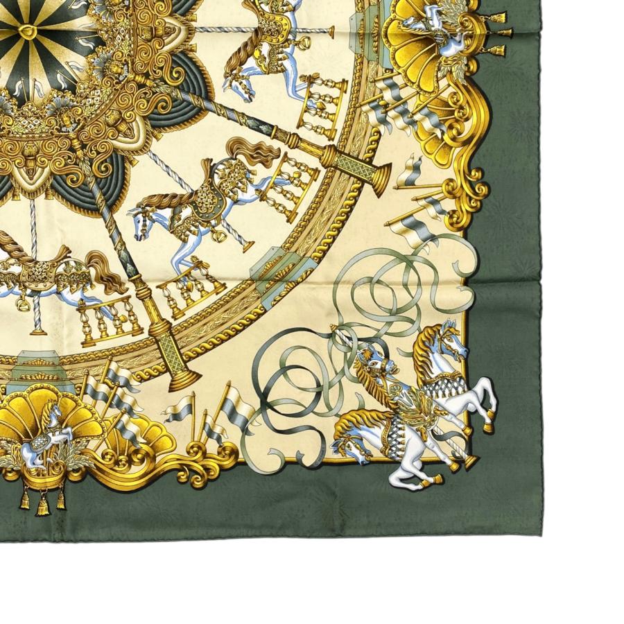 HERMES（エルメス） シルクスカーフ カレ90 ルナパーク