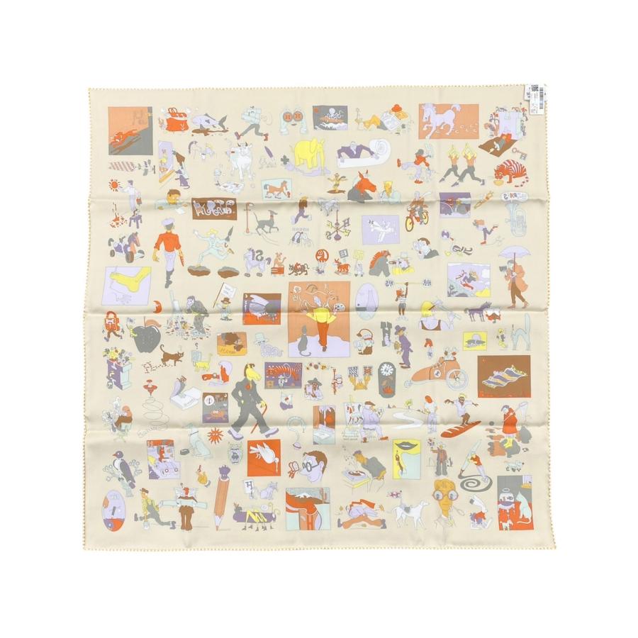 HERMES エルメス シルクスカーフ カレ70 カレ・リブレ H984212S