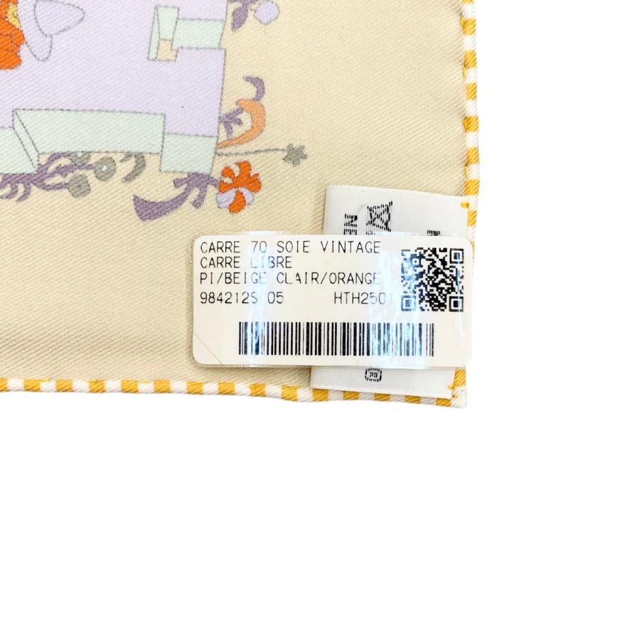 HERMES エルメス カレ リブレ スカーフ 70 シルク エルメス スカーフ カレ70 カレ・リブレ Libre scarf HERMES