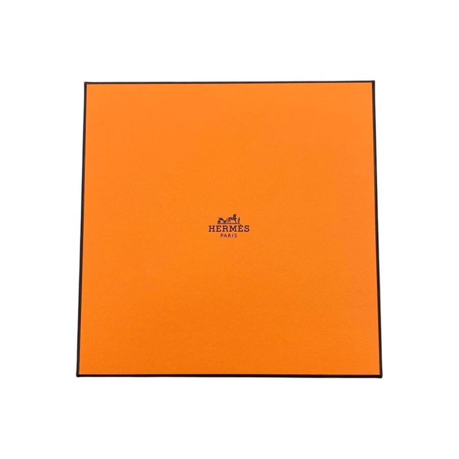 HERMES スカーフ 70 オレンジ/グレー系 HERMES スカーフ 70 オレンジ/グレー系