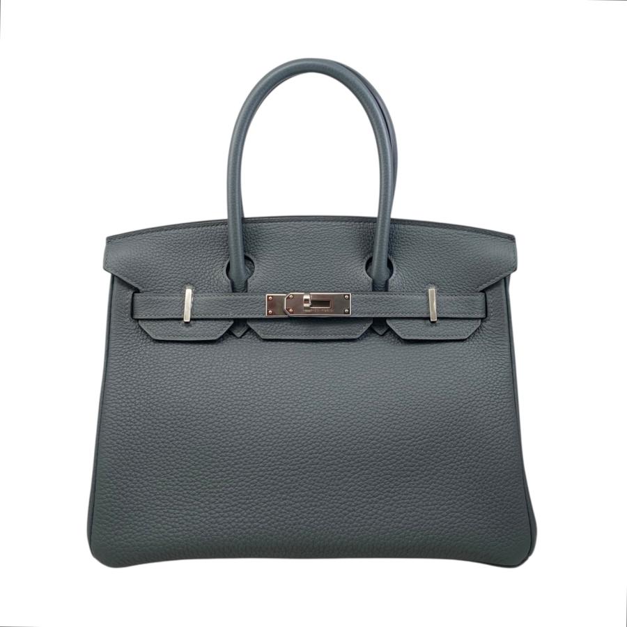 HERMES（エルメス） ハンドバッグ バーキン30 B刻印 トゴ ブルー