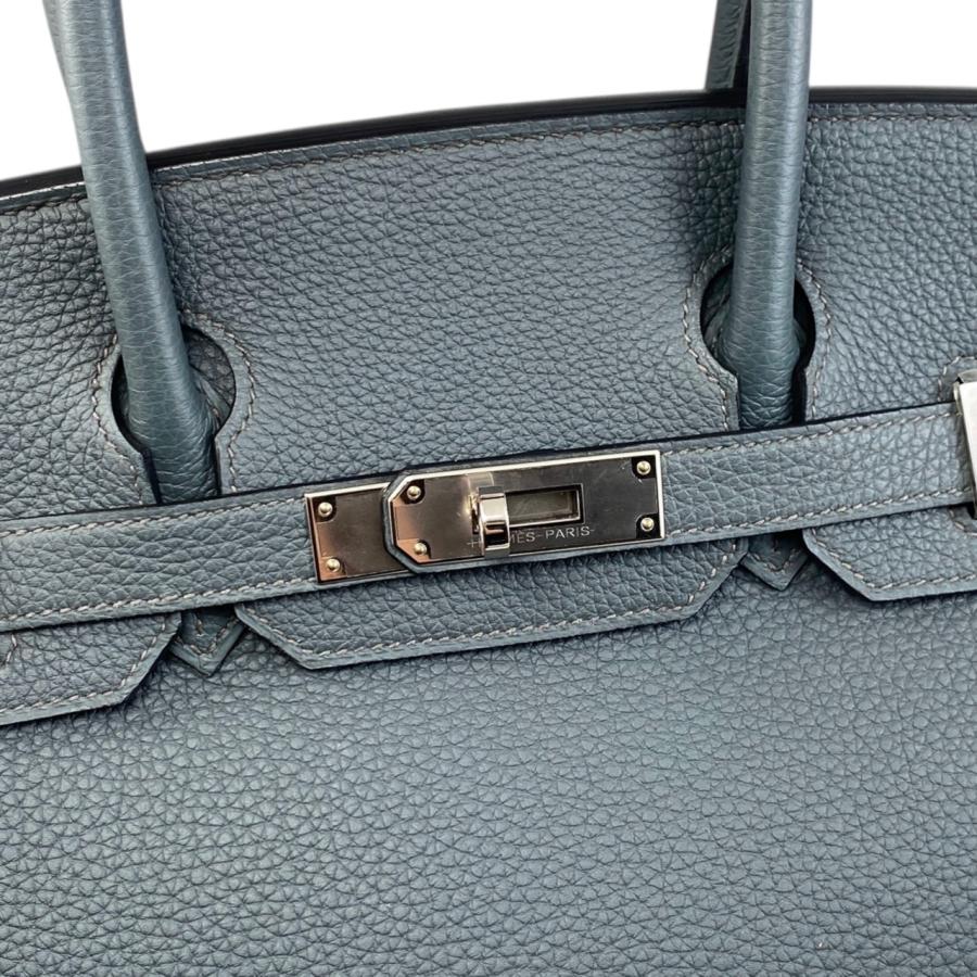 HERMES（エルメス） ハンドバッグ バーキン30 B刻印 トゴ ブルー 