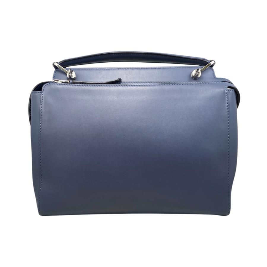 フェンディ ドットコム ショルダーバッグ レザー 8BN293 ネイビー レディース FENDI  中古 FENDI（フェンディ） ハンドバッグ ショルダーバッグ ドットコム