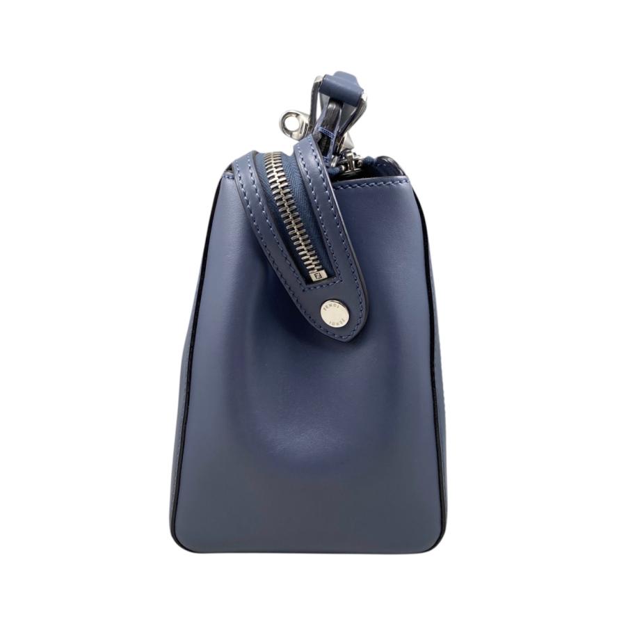フェンディ FENDI ショルダーバッグ ドットコム レザー ネイビー レディース 8BN299-U9M 送料無料【中古】 z8881 FENDI（フェンディ） ハンドバッグ ショルダーバッグ ドットコム