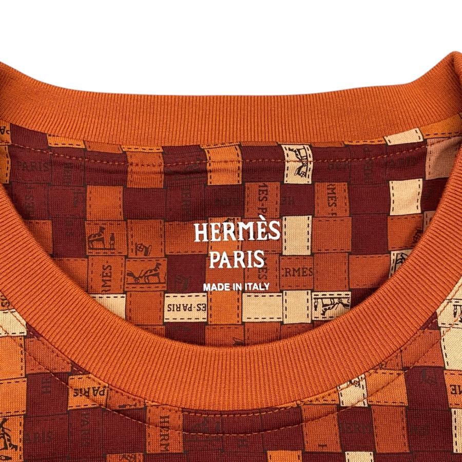 HERMES 装飾的長袖Tシャツ HERMES 装飾的長袖Tシャツ