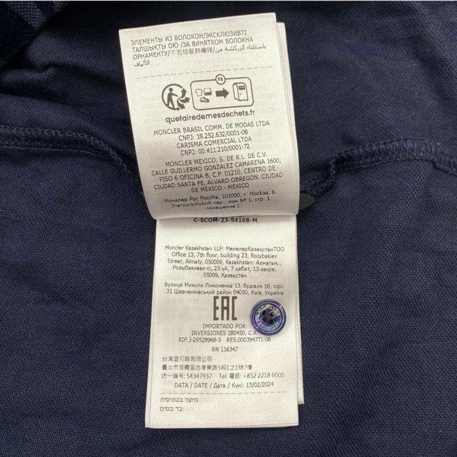 MONCLER（モンクレール） ポロシャツ モノグラムプリント J20918A00001