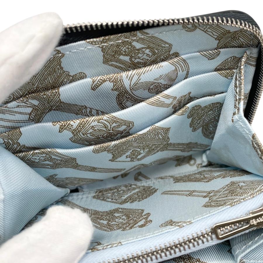 HERMES エルメス カードケース コインケース アザップ シルク