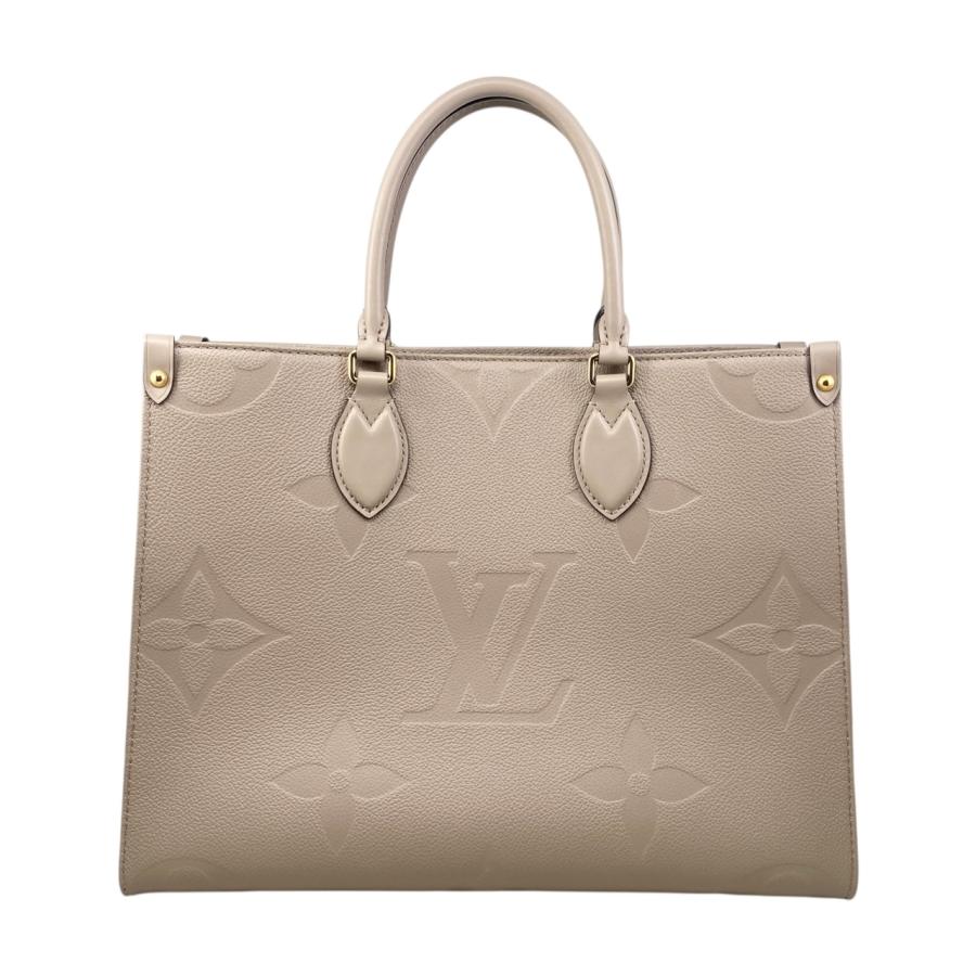 LOUIS VUITTON ルイヴィトン モノグラム アンプラント オンザゴーMM M45607 トゥルトレール ベージュ ハンドバッグ トートバッグ LOUIS VUITTON（ルイ・ヴィトン） トートバッグ オンザゴーMM M45607